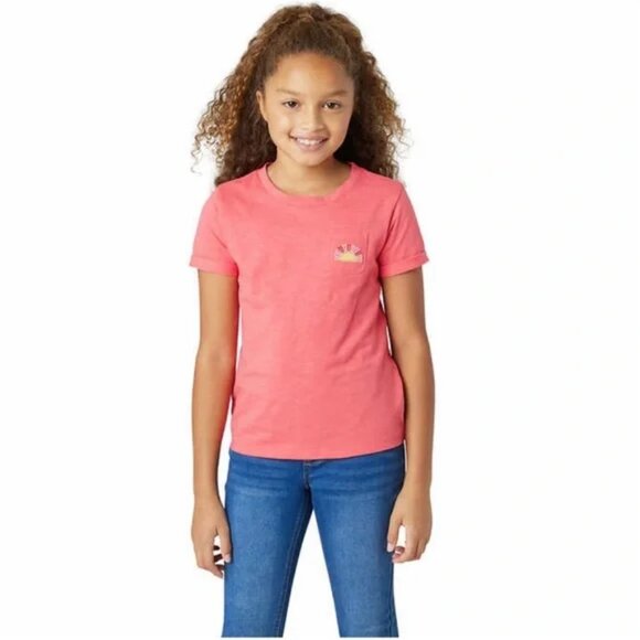 NEW Eddie Bauer Kids 3 pack Youth Graphic Logo Embroidery Pocket Shirts Tops 5 6 - Picture 4 of 7